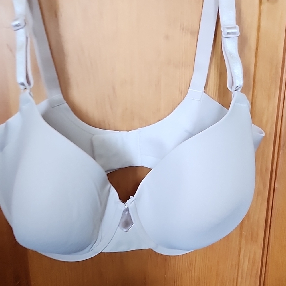 Olga Light Gray Smooth Padded Bra